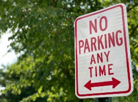  No Parking Sign