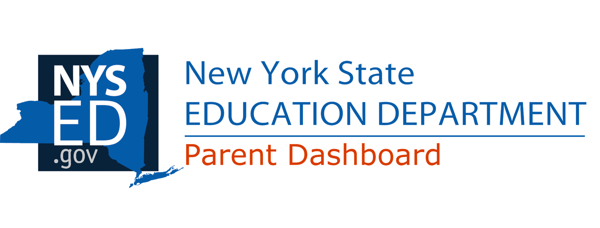 New York State Education Department Parent Dashboard Logo and Link 