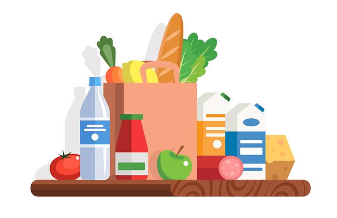 grocery graphic