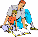 Reading with dad