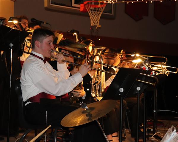 Jazz Band trombonists