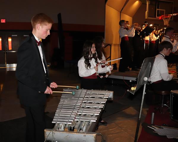 Will on xylophone
