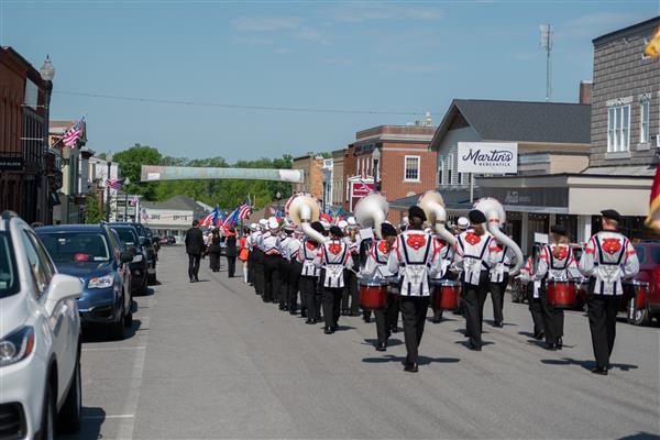 Marching Band on Main Street