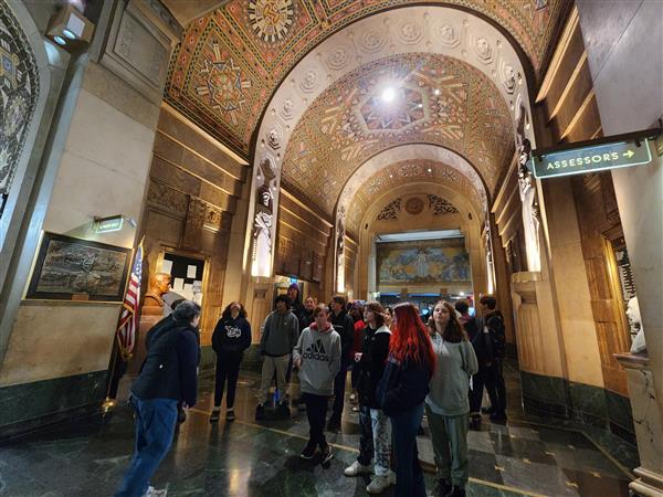 Inside City Hall