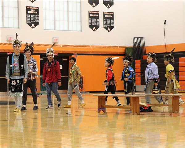 The boys get the dancing started