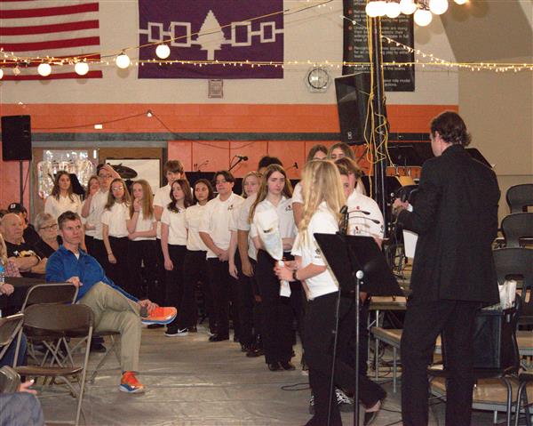 8th Grade flower ceremony