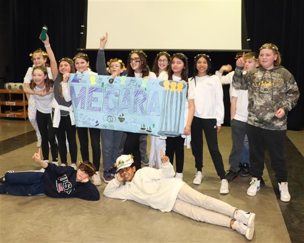 Group photo of team Megara