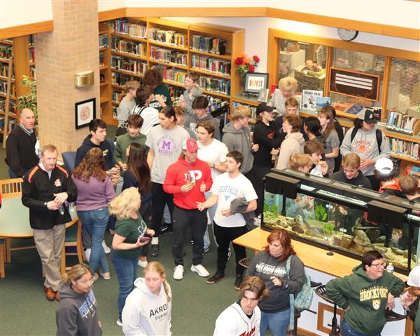 A view from the mezzanine