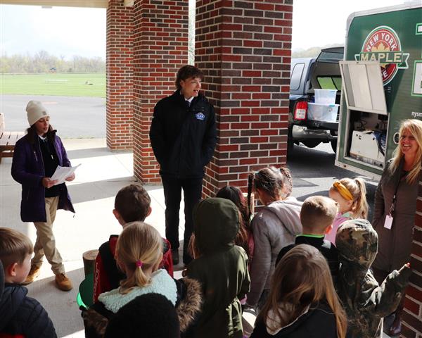 FFA members tell the history of maple syrup