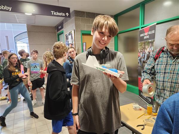 Nate with skimmer car