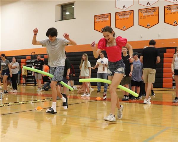 Pool Noodle Relay