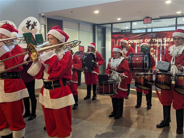 Band at NFTA Bus Station