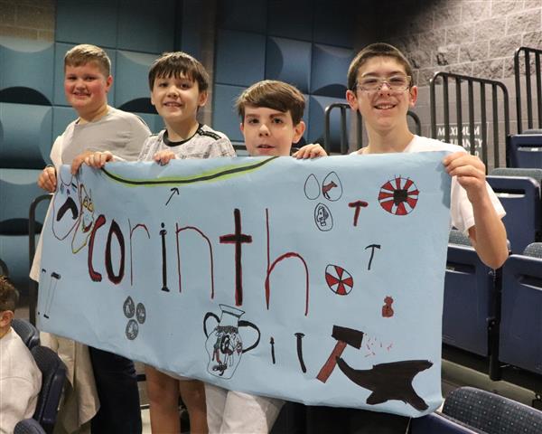 Corinth banner bearers