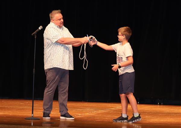 Magician and student