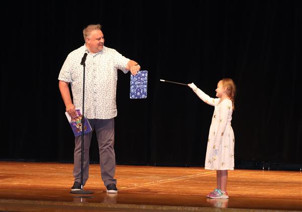 Magician and student
