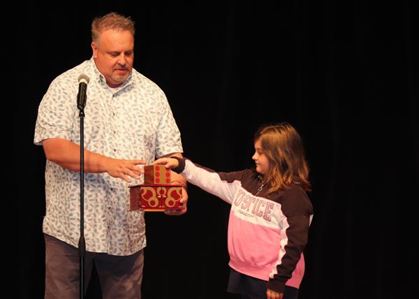 Magician and student