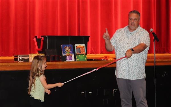 Magician and student