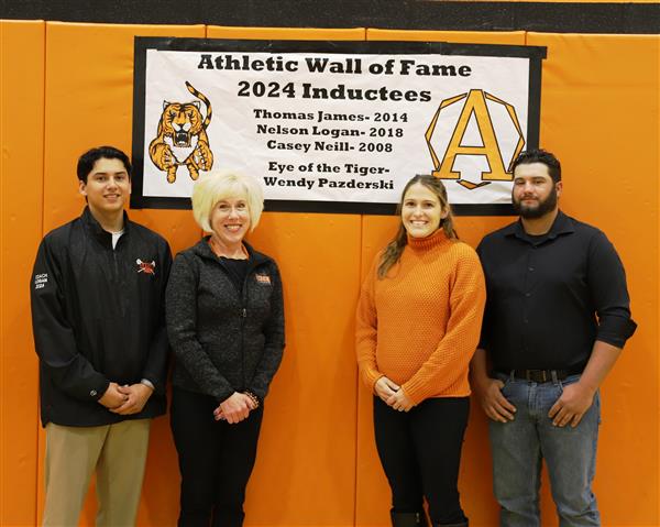 Inductees at Banner