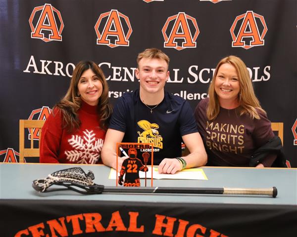 Nick with Ms. Lamont and Mrs. Owen