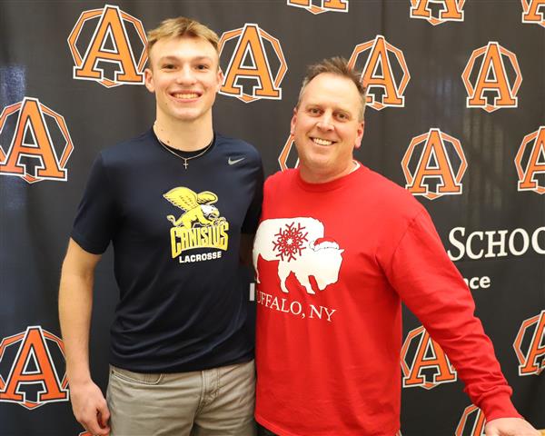 Nick with Coach Bellis