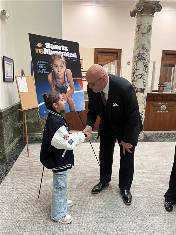 Honor meeting Legislator Bargnesi