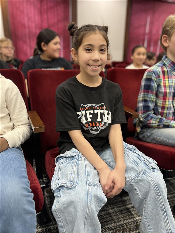 Honor in the front row