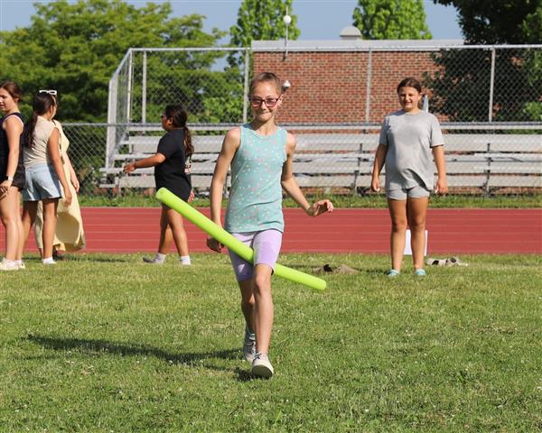 pool noodle relay